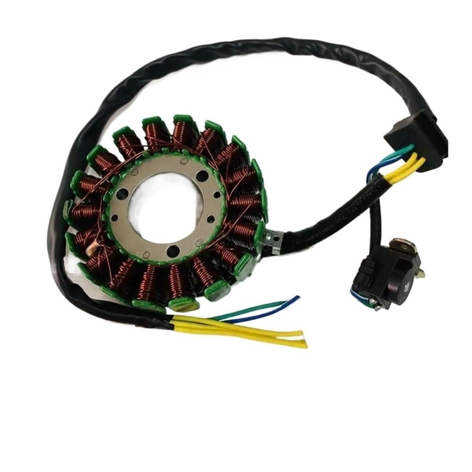 Spule für E-Feuerwehrmotoren für Motorräder 5 draht 18 Pole Motorrad Magneto Stator Coil Generator Für Suzuki EN125-2A EN125 GS125 GN125 GS GN EN 125 125cc Ersatzteile von SHENH