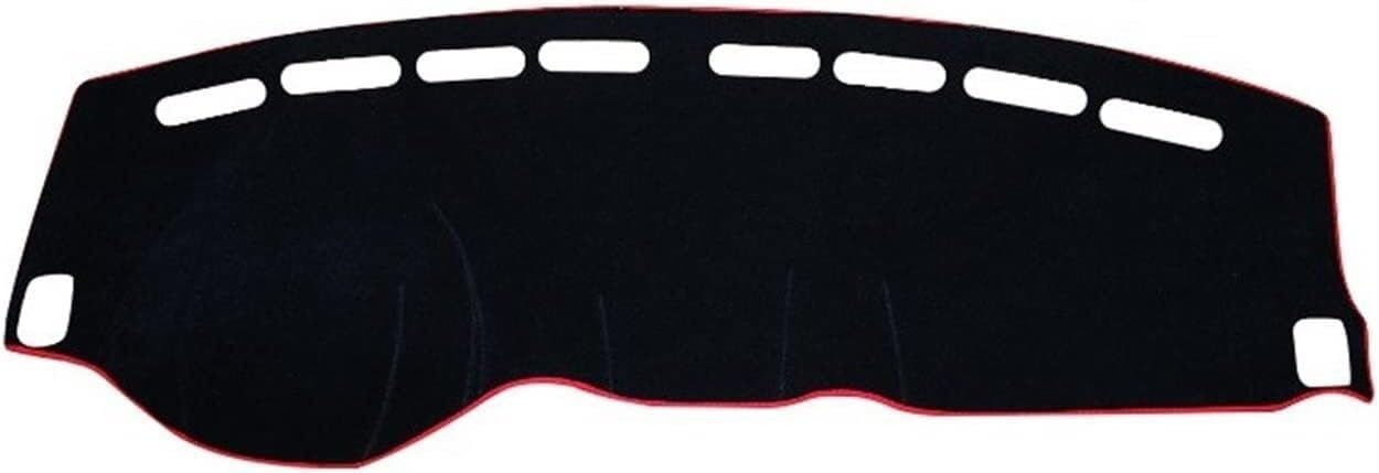 Armaturenbrettteppiche Rutschfeste Matte Auto-Armaturenbrett Sonnenschutz Pad Instrumentenplattform Schreibtischabdeckung Matte Teppiche Für Citroen C5(Rear right) von SHENHUO