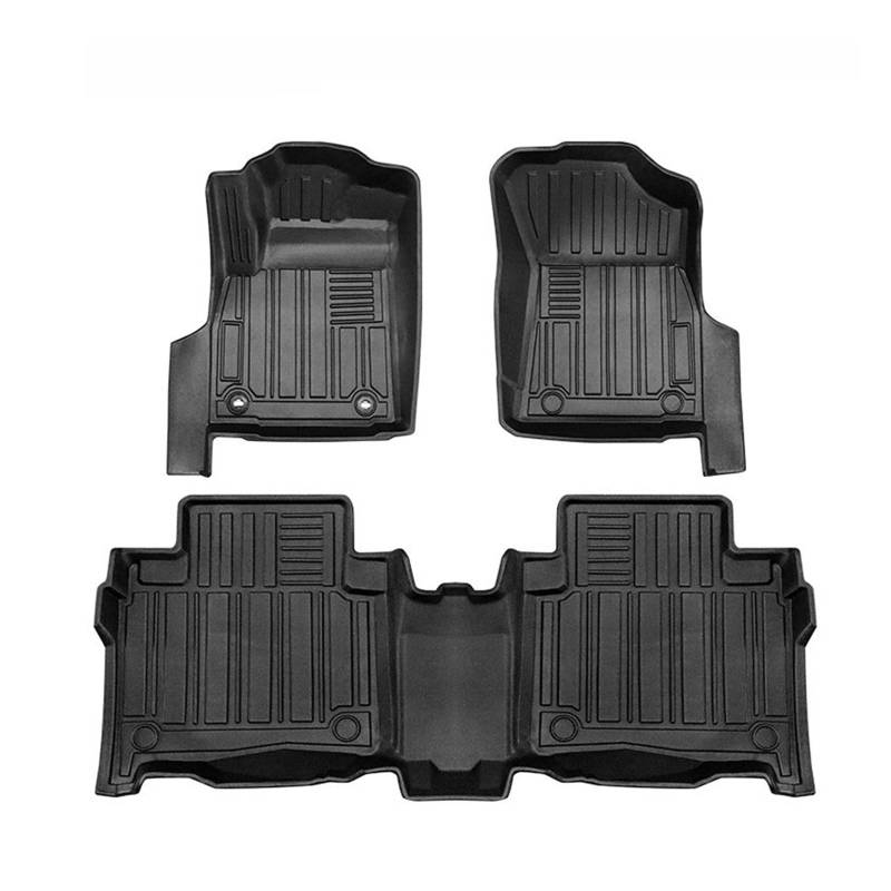 Auto-Fußmatten Gummi-Auto-Fußmatten-Set für Toyota Tuner 2009–2022, wasserdichtes Zubehör, Innenteppiche(5 Seater 2016-2022) von SHENHUO