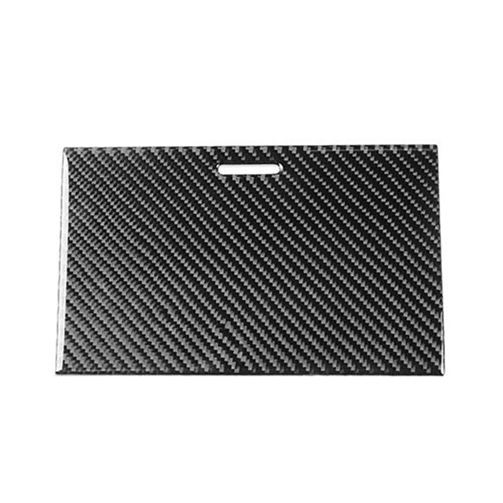 Auto-Zierleiste Mittelkonsole Auto-Getränkehalter-Panel-Trim-Aufkleber, Innenzubehör, Carbon-Look-Dekoration für CX9 2010–2015(Schwarz,B) von SHENHUO