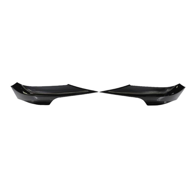 SHENHUO Fahrzeug-Seitenspoiler 2 stücke ABS Auto Front Stoßstange Splitter Spoiler Lip Abdeckungen Glänzend Schwarz/Carbon Faser für BMW 3 Serie E92 für Coupe(Glossy Black) von SHENHUO