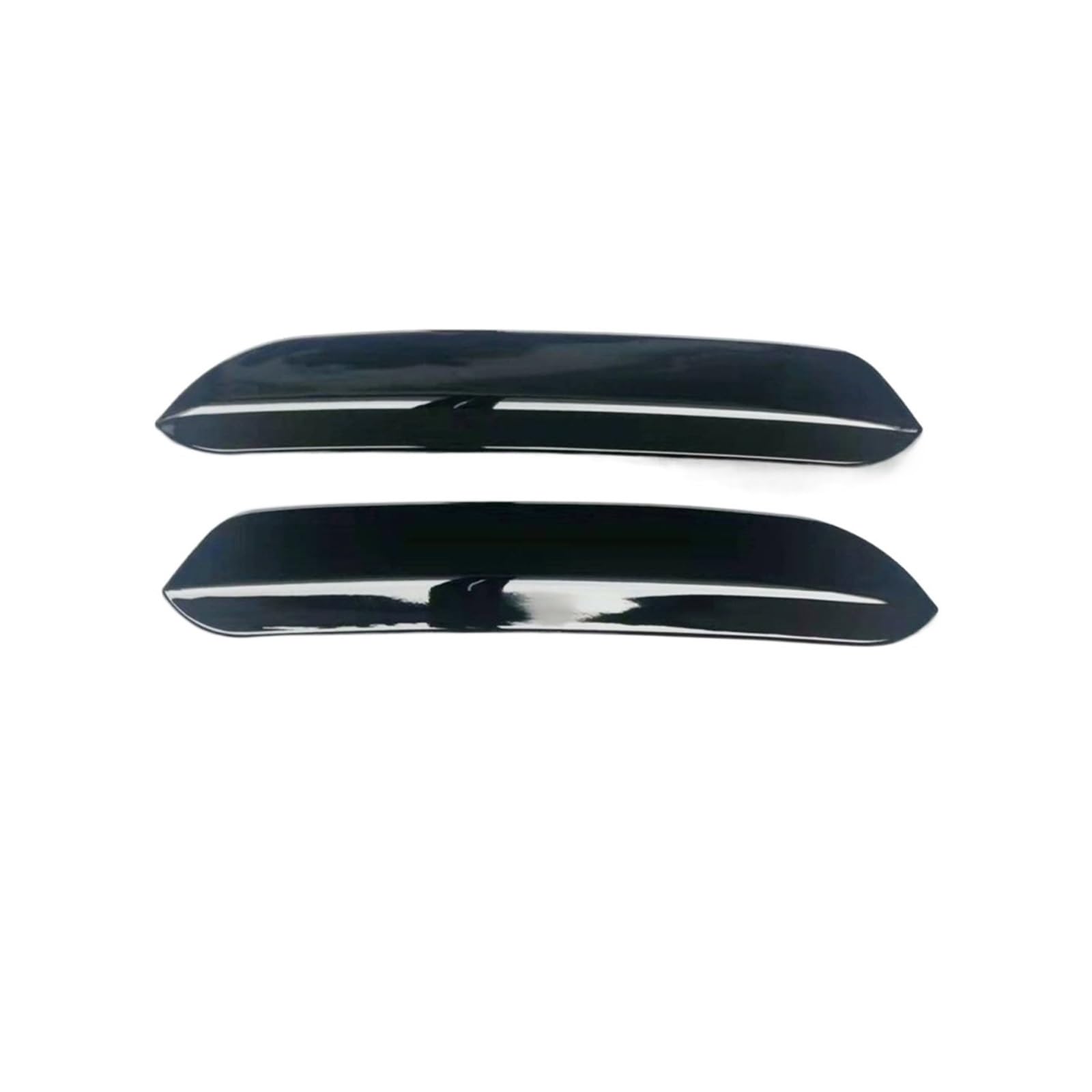 SHENHUO Fahrzeug-Seitenspoiler 2 stücke Auto Dach Spoiler Verlängerungen Flaps Hinten Flügel für Golf 7 MK7 7,5 R GTI GTD für R-LINE EGOLF 2012-2020(Gloss Black) von SHENHUO