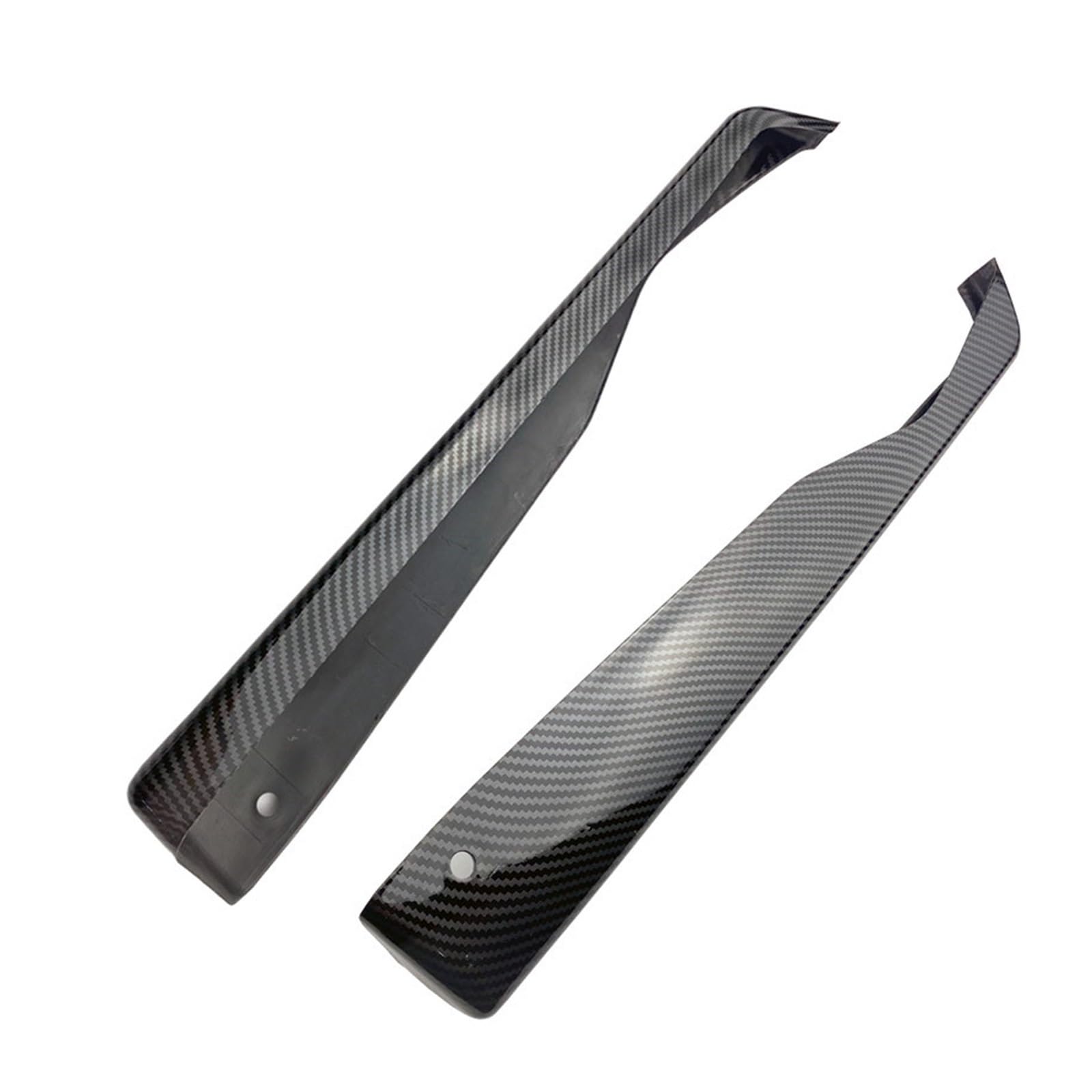 SHENHUO Fahrzeug-Seitenspoiler Auto Heckspoilerlippe Splitter Diffusor Spoiler Canard für Subaru für Impreza für WRX für Sti 4 für Dr 2011-2014(Carbon Texture) von SHENHUO