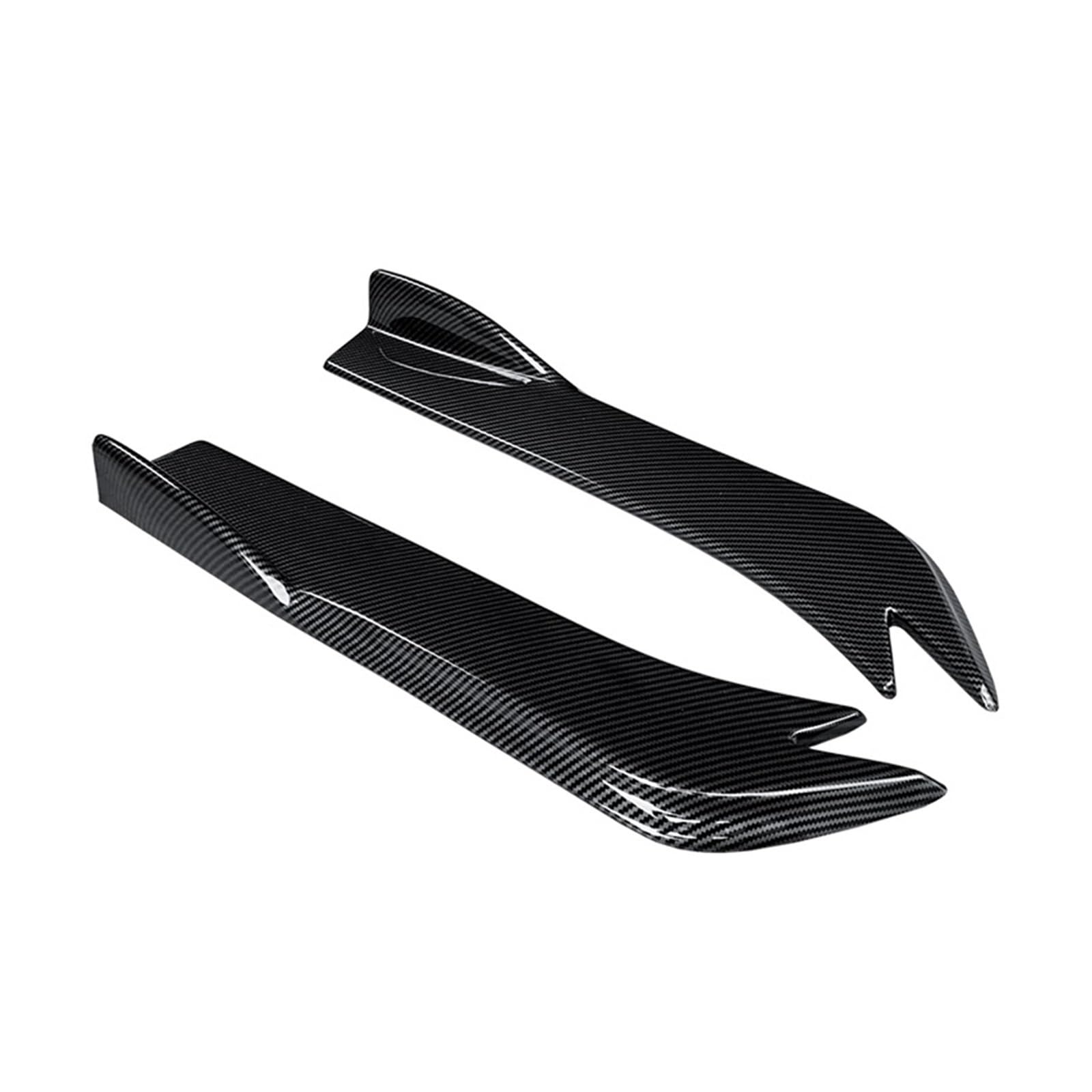 SHENHUO Fahrzeug-Seitenspoiler Auto Heckstoßstange Splitter Schürzen Kofferraumlippe Spoiler Flügel Diffusor Schutz A7 2015-2022(Gloss Black) von SHENHUO