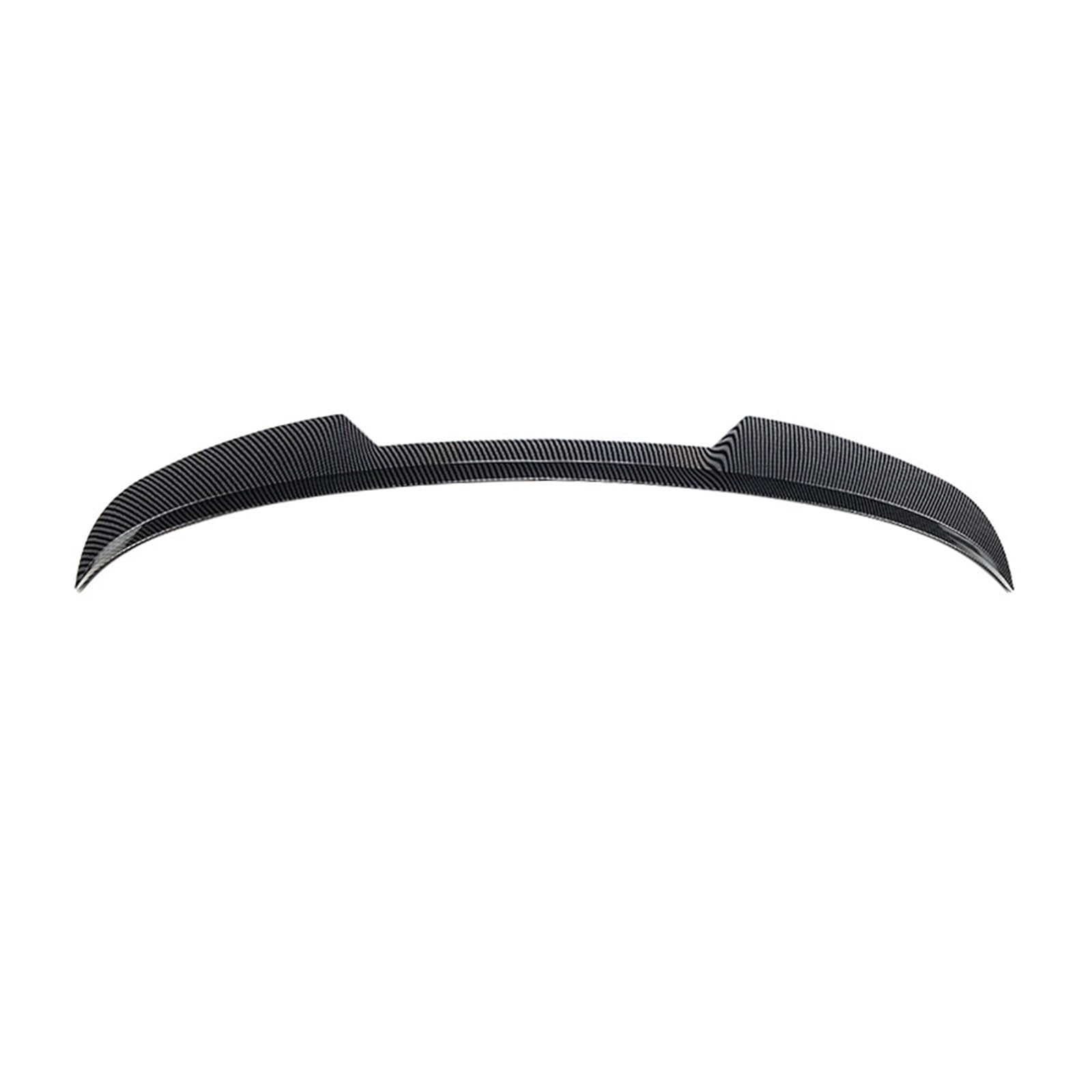 SHENHUO Fahrzeug-Seitenspoiler Für Ford für Fiesta ST-Line MK6 MK6.5 2008-2014 2015 2016 2017 für Fließheck Auto Heckdach Flügel Spoiler Zubehör(Carbon Texture) von SHENHUO