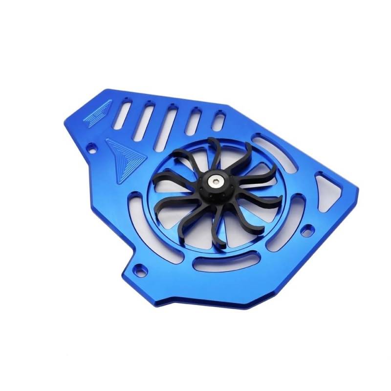 SHENHUO Motorradwasser -Retikul Motorrad Air Blade Abdeckung für Kühler Hitzeschild für Schutz Abdeckung für Kühler Abdeckung Dreh Fan Grille Schild Für PCX125(Blau) von SHENHUO