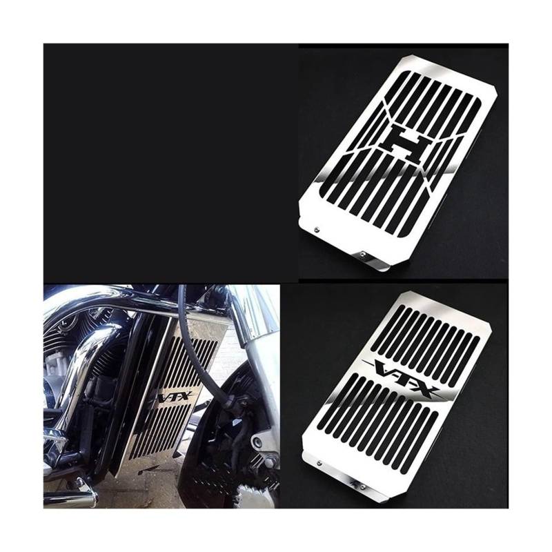 SHENHUO Motorradwasser -Retikul Motorrad für Motor für Kühlergrillabdeckung für VTX1800 VTX1800C VTX1800F VTX1800N VTX1800R VTX1800S VTX1800T 2002–2008(A) von SHENHUO