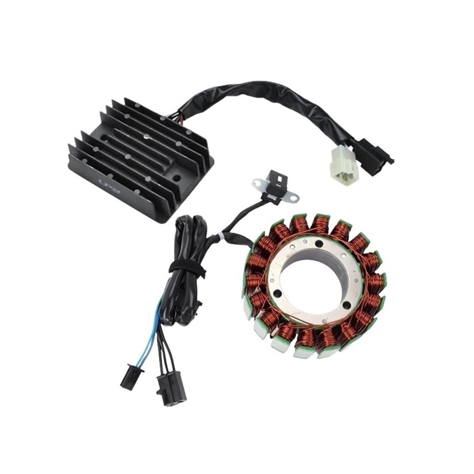 SHENHUO Spule für elektrisches Motorrad-Feuerwehrauto Für Suzuki DL1000 Für VStrom 2002-2012 Motorrad Regler Gleichrichter Stator Spule DL 1000 V Strom 2011 2010 2009 2008 2007 2006 von SHENHUO