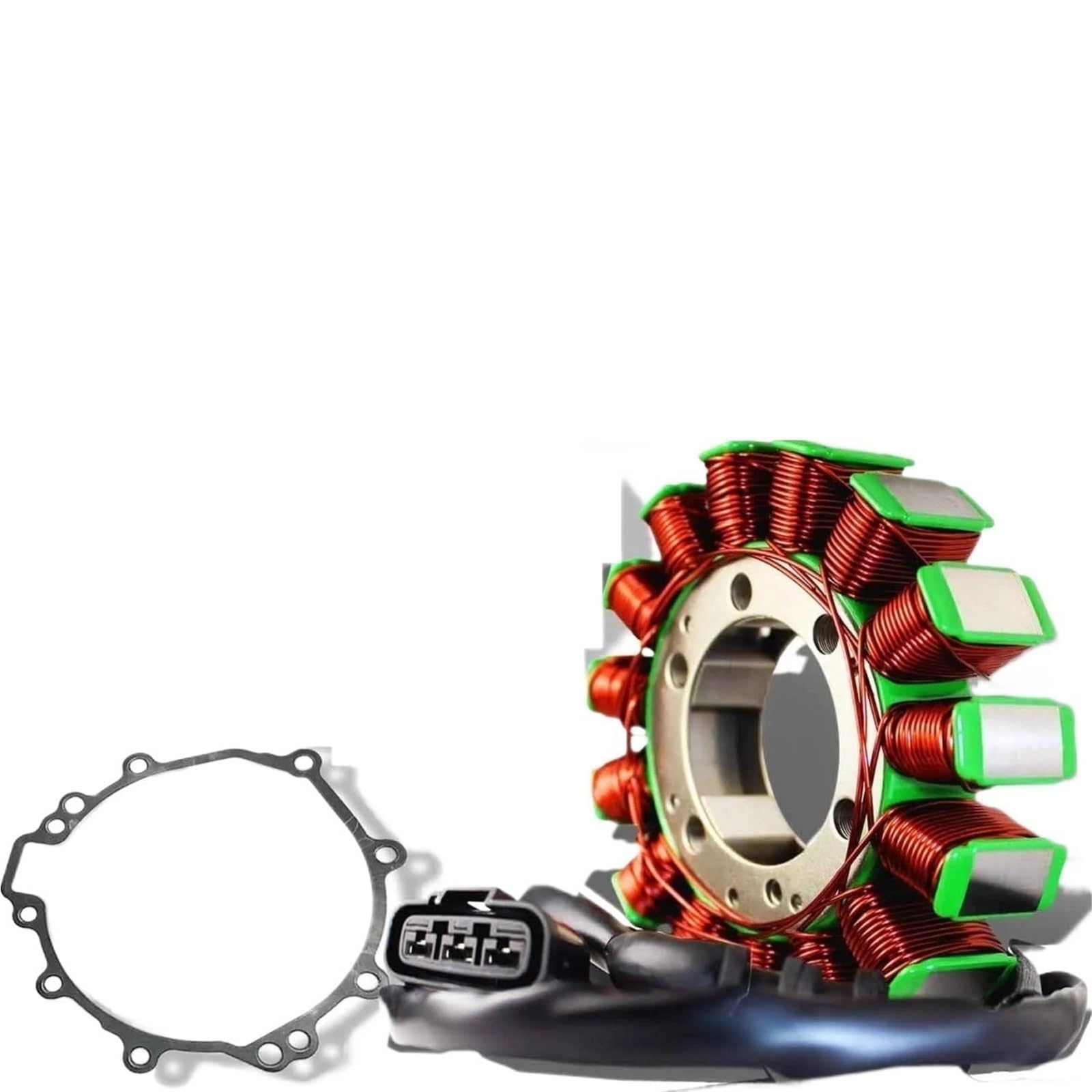 SHENHUO Spule für elektrisches Motorrad-Feuerwehrauto Magneto Spule Stator Dichtung Für Kawasaki ZX1000 für Ninja ZX-10R 2011 2012 2013 2014 205 2016 21003-0107 Motorrad Generator Magneto von SHENHUO