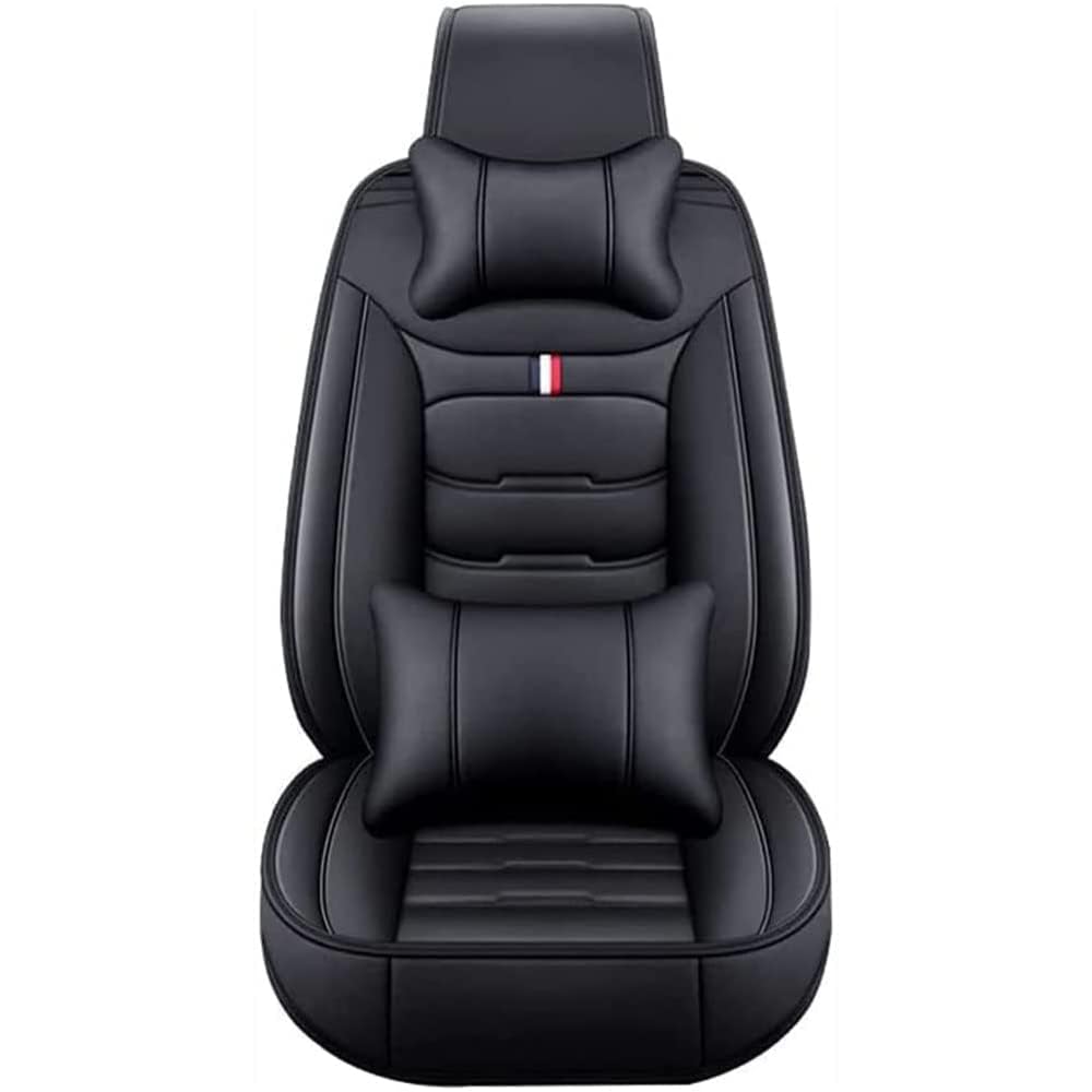 SHENSE 5-Sitze Leder Auto-Sitzbezüge, für Lexus NX 300h NX300h Autositzbezug Allwetter Wasserdicht AutoSitzbezüge Innenraum Zubehör,Black-Luxurious_Set von SHENSE