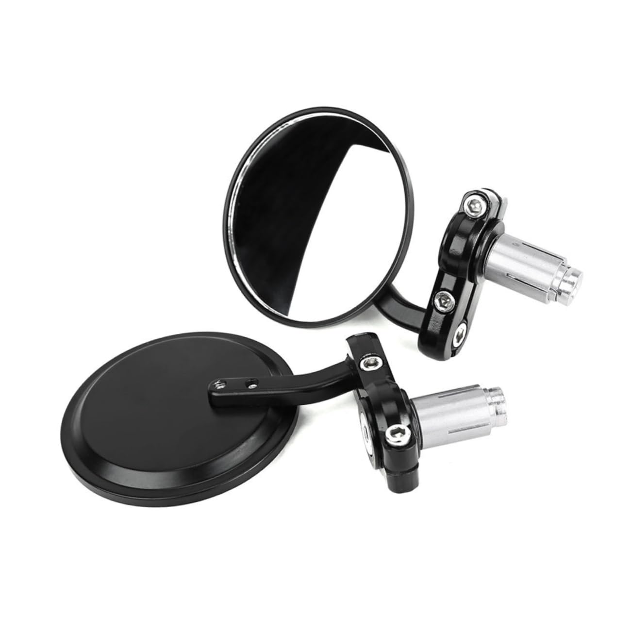 SHERCHPRY Paar motorcycle mirrors motorradzubehör motorroller zubehör motorbike accessories motorradzubehã¶r motorcycle accessories fahrrad rückspiegel Zubehör für umrüsten Lenkerspiegel von SHERCHPRY