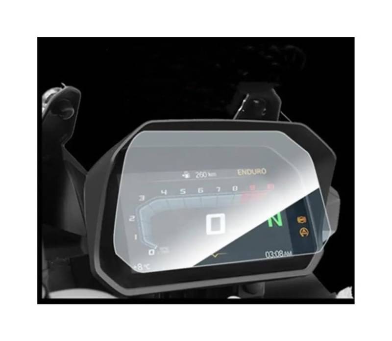 SHFORJCFME Instrumententafel Membran Für B&M&W F750GS F850GS 2018 2019 Motorrad Instrument Cluster Kratzschutz Film Displayschutzfolie Blu-ray F 750/850 GS von SHFORJCFME