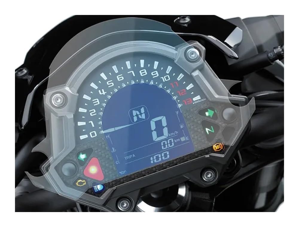 SHFORJCFME Instrumententafel Membran Für Kawasaki Z400 2019-2024 Z650 2017-2019 Z900 Motorrad Armaturenbrett Schutz Instrument Cluster Scratch Screen Film Schutz von SHFORJCFME