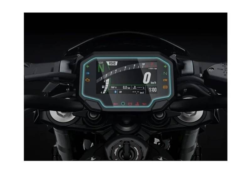 SHFORJCFME Instrumententafel Membran Für Kawasaki Z900 Ninja 650 Z650 TPU 2021 2020 Motorrad Scratch Cluster Schutz Instrument Film Screen-Dashboard von SHFORJCFME