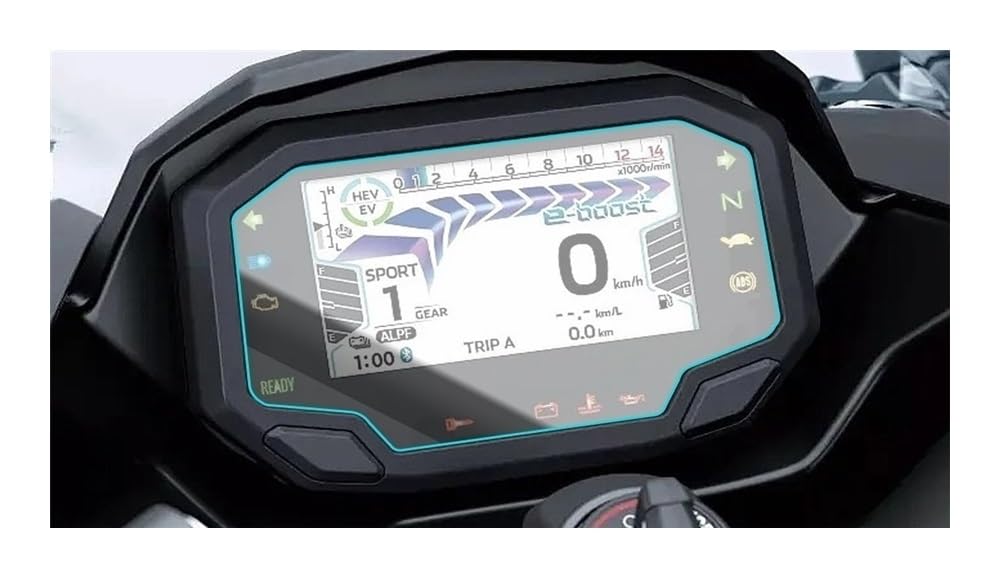 SHFORJCFME Instrumententafel Membran Für Kawasaki ZX-6R ZX 6R 2024+ ZX-10R 2021+ Motorrad Zubehör Scratch Cluster Screen Dashboard Schutz Instrument Film von SHFORJCFME