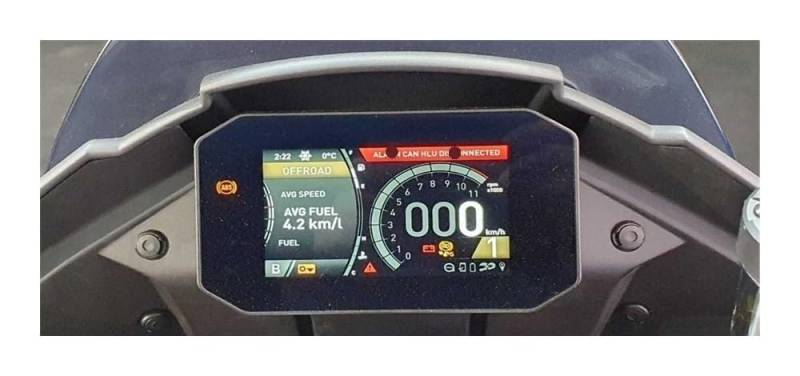 SHFORJCFME Instrumententafel Membran Motorrad Instrument Schutz 2023 2022 Für Guzzi V 100 Mandello Dashboard Screen Protector Film Für Moto Guzzi V100 von SHFORJCFME