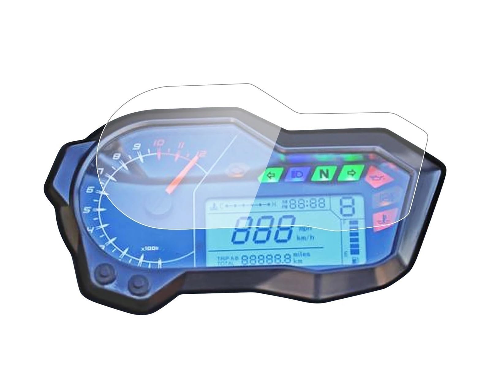 SHFORJCFME Instrumententafel Membran Motorrad TRK502 TRK502X Instrument Cluster Kratzschutzfolie Armaturenbrettschutz Für Ben&elli TRK 502 502X von SHFORJCFME