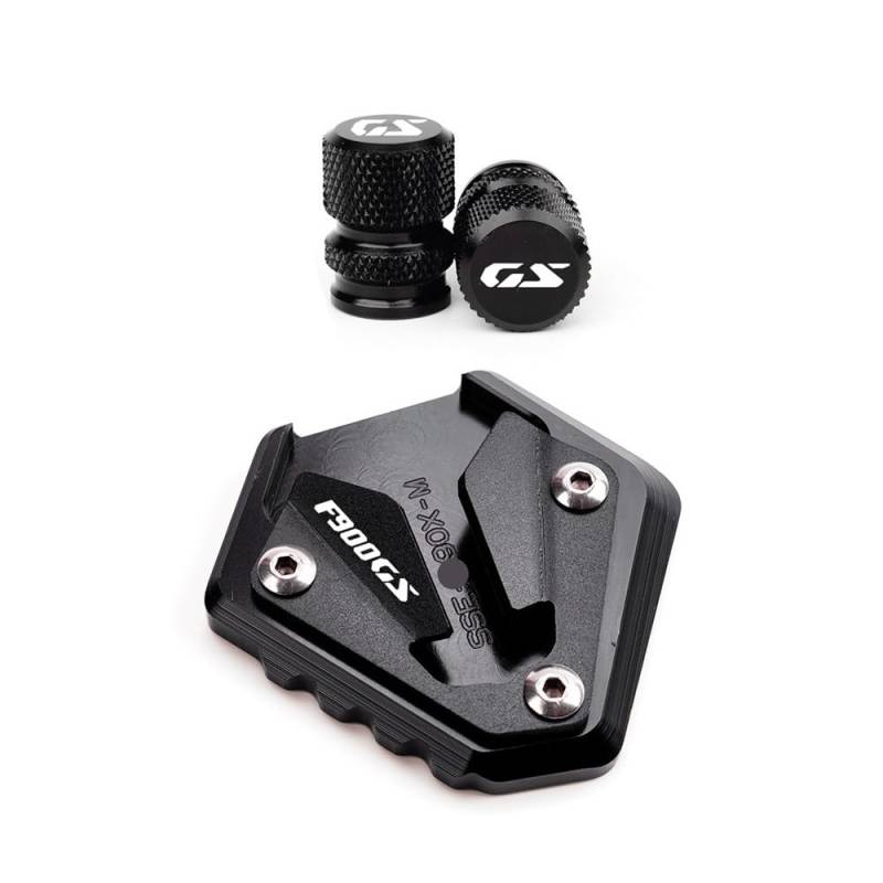 SHFORJCFME Motorrad Pad Stützplatte Für B&M&W F900GS Adventure F 900 GS Adventure F 900GS ADV 2024 2025 Motorrad Zubehör Kickstand Fuß Seite Stehen Enlarger Pad von SHFORJCFME