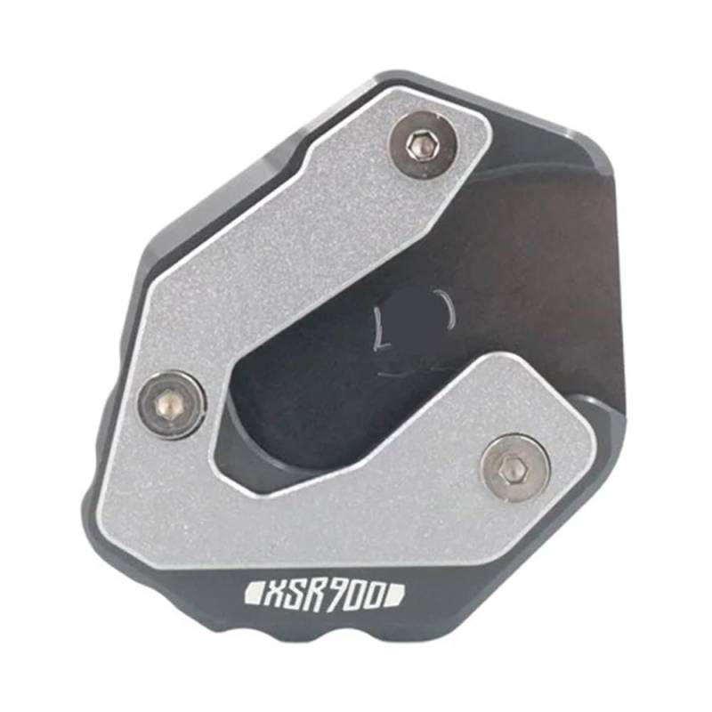 SHFORJCFME Motorrad Pad Stützplatte Für YAM&AHA MT-09 MT 09 MT09 Für Tracer 900 XSR900 XSR 900 2014-2020 Motorrad Kickstand Fuß Seite Stehen Verlängerung Vergrößern Platte von SHFORJCFME