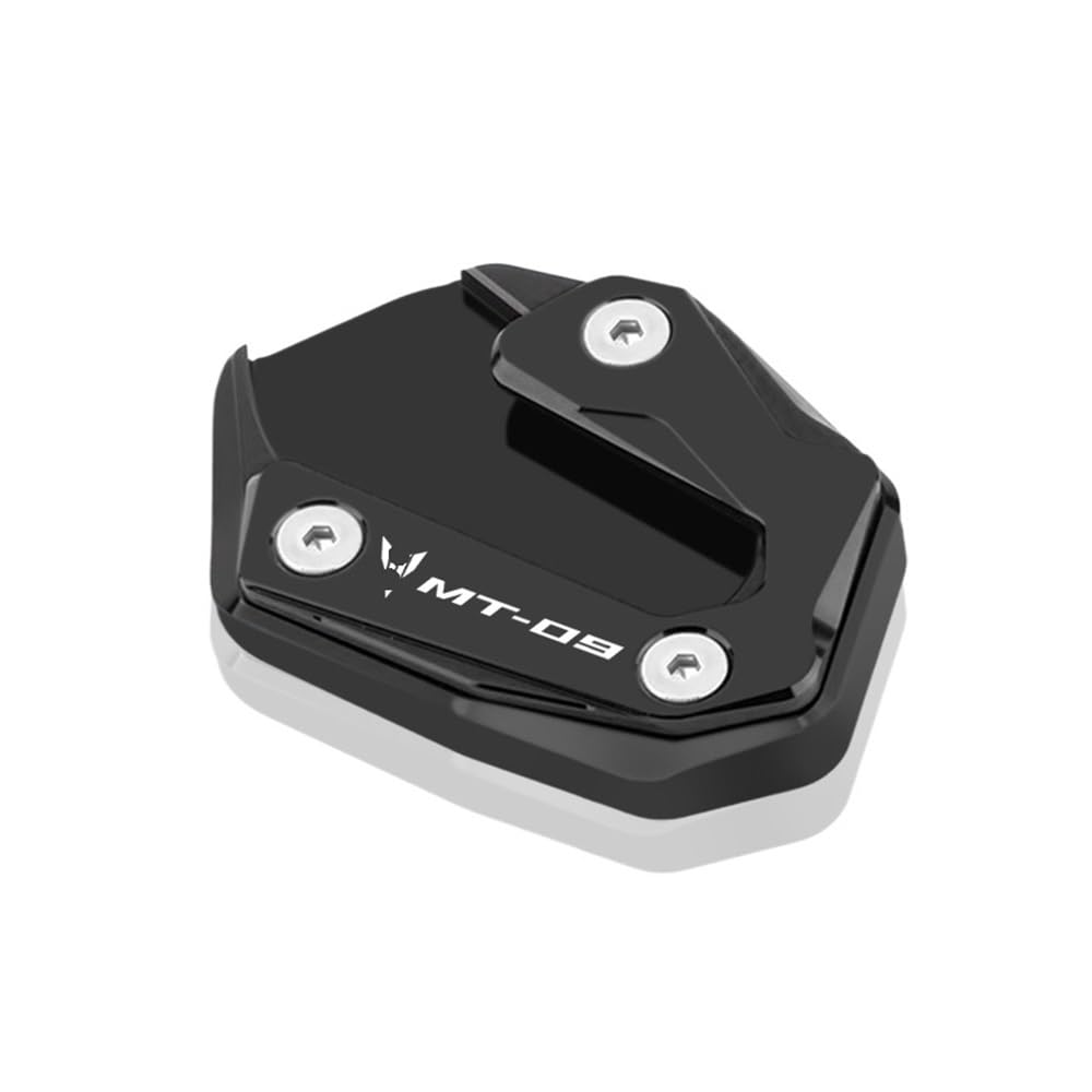 SHFORJCFME Motorrad Pad Stützplatte MT07 MT09 Motorrad CNC Fuß Seite Ständer Ständer Verlängerung Anti-Slip Unterstützung Pad Für YAM&AHA MT-07 2014-2023 MT-09 2020-2023 von SHFORJCFME