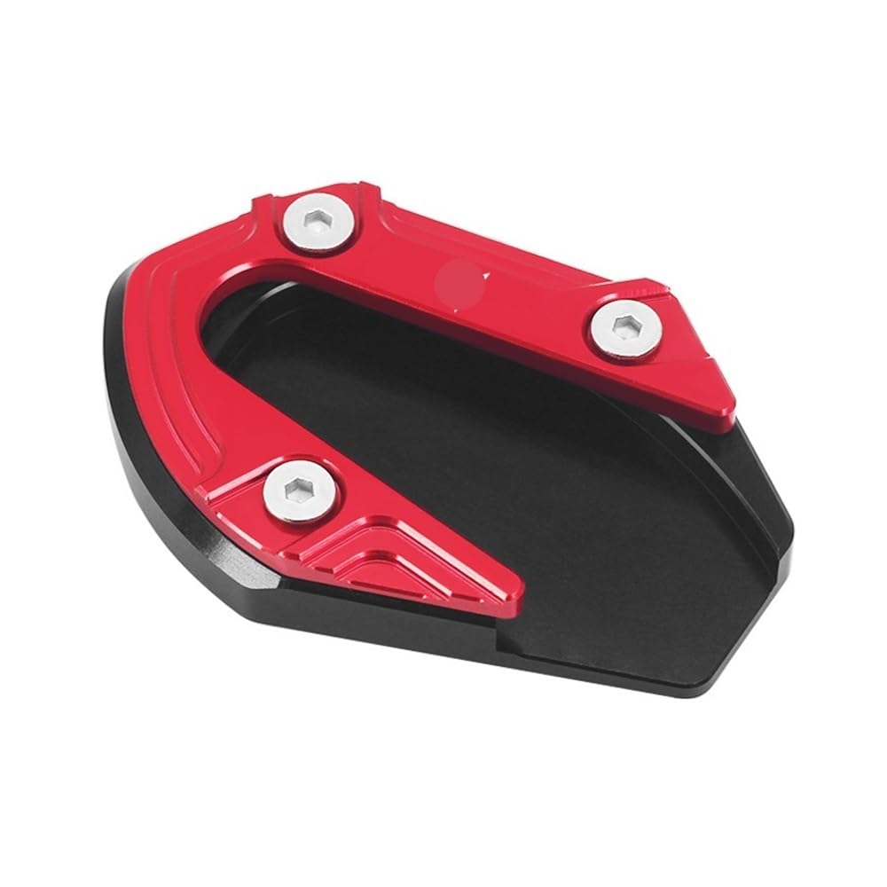 SHFORJCFME Motorrad Pad Stützplatte Motorrad Fuß Seite Ständer Ständer Verlängerung Anti-Slip Unterstützung Fuß Pad Für YAM&AHA MT-03 MT-25 YZF-R3 YZF-25 2014-2023 von SHFORJCFME