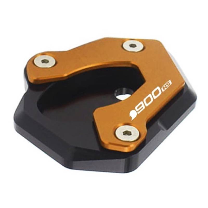 SHFORJCFME Motorrad Pad Stützplatte Motorrad Fuß Stehen Enlarger Erweiterung Kickstand Platte Pad Für Ka&wasa&ki Z900 Z900RS Z900SE 2017-2022 2021-2022 von SHFORJCFME