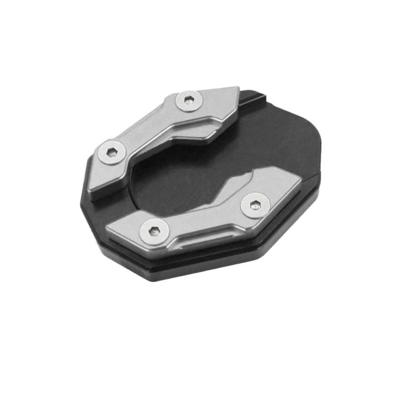 SHFORJCFME Motorrad Pad Stützplatte Motorrad Kickstand Fuß Extender Verlängerung Pad Seitenständer Fuß Seitenständer Vergrößerungsplatte Kickstand Vergrößern Erweiterung von SHFORJCFME