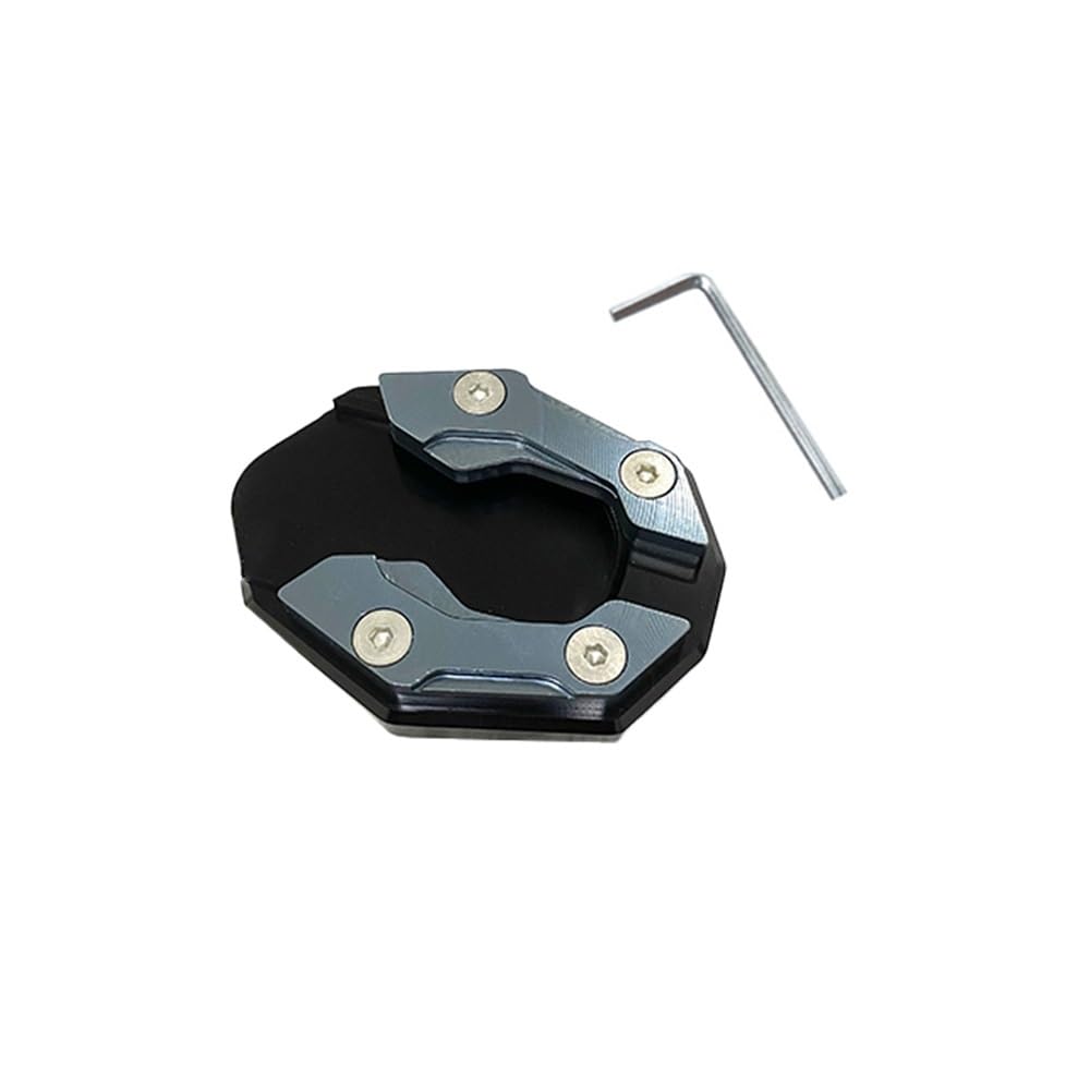 SHFORJCFME Motorrad Pad Stützplatte Motorrad Seite Stehen Enlarger Pad Basis Ständer Fuß Pad Zubehör Für h&ond&a PCX125 PCX150 PCX160 Pcx 160 125 150 von SHFORJCFME