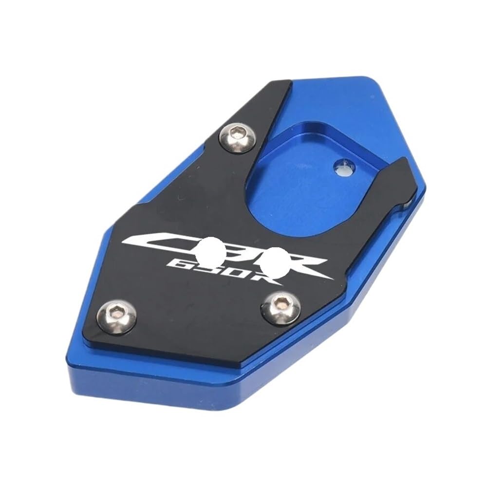 SHFORJCFME Motorrad Pad Stützplatte Motorrad Ständer Seite Stehen Enlarger Pad Motorrad Ständer Zubehör Für h&ond&a CB650R CBR650R 2019-2023 von SHFORJCFME