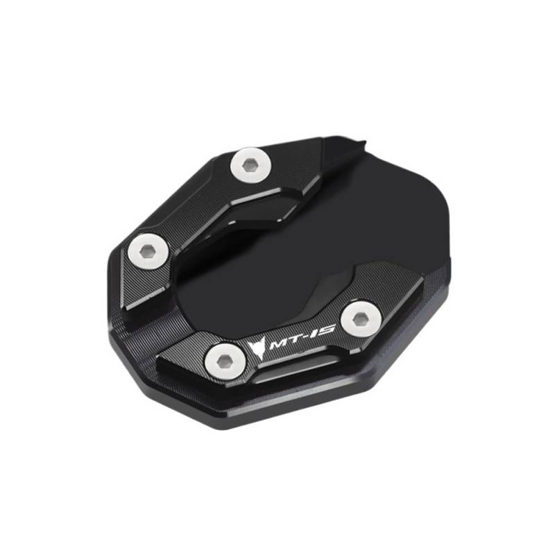 SHFORJCFME Motorrad Pad Stützplatte Motorrad Ständer Seite Stehen Vergrößern Fuß Verlängerung Pad Für YAM&AHA YZF R15 MT15 T15 V3 V4 NMAX 125 Nmax 155 2024 von SHFORJCFME