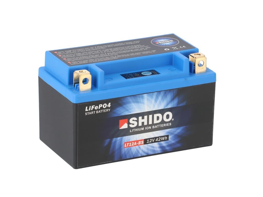 SHIDO LB12AL-A2 Lithium Ion 4 Anschlusse von SHIDO