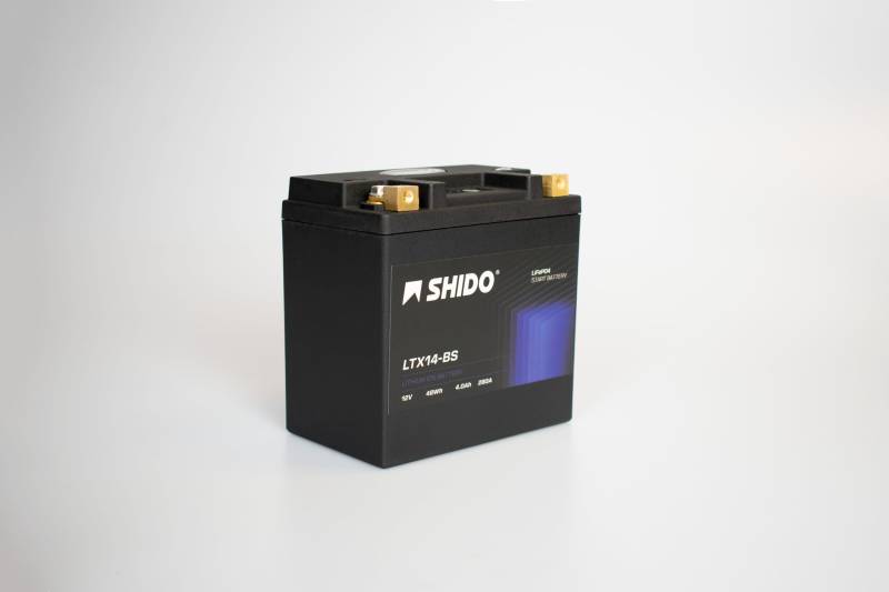 SHIDO LTX14-BS LION -S- Batterie Lithium, Ion Blau (Preis inkl. EUR 7,50 Pfand) von SHIDO