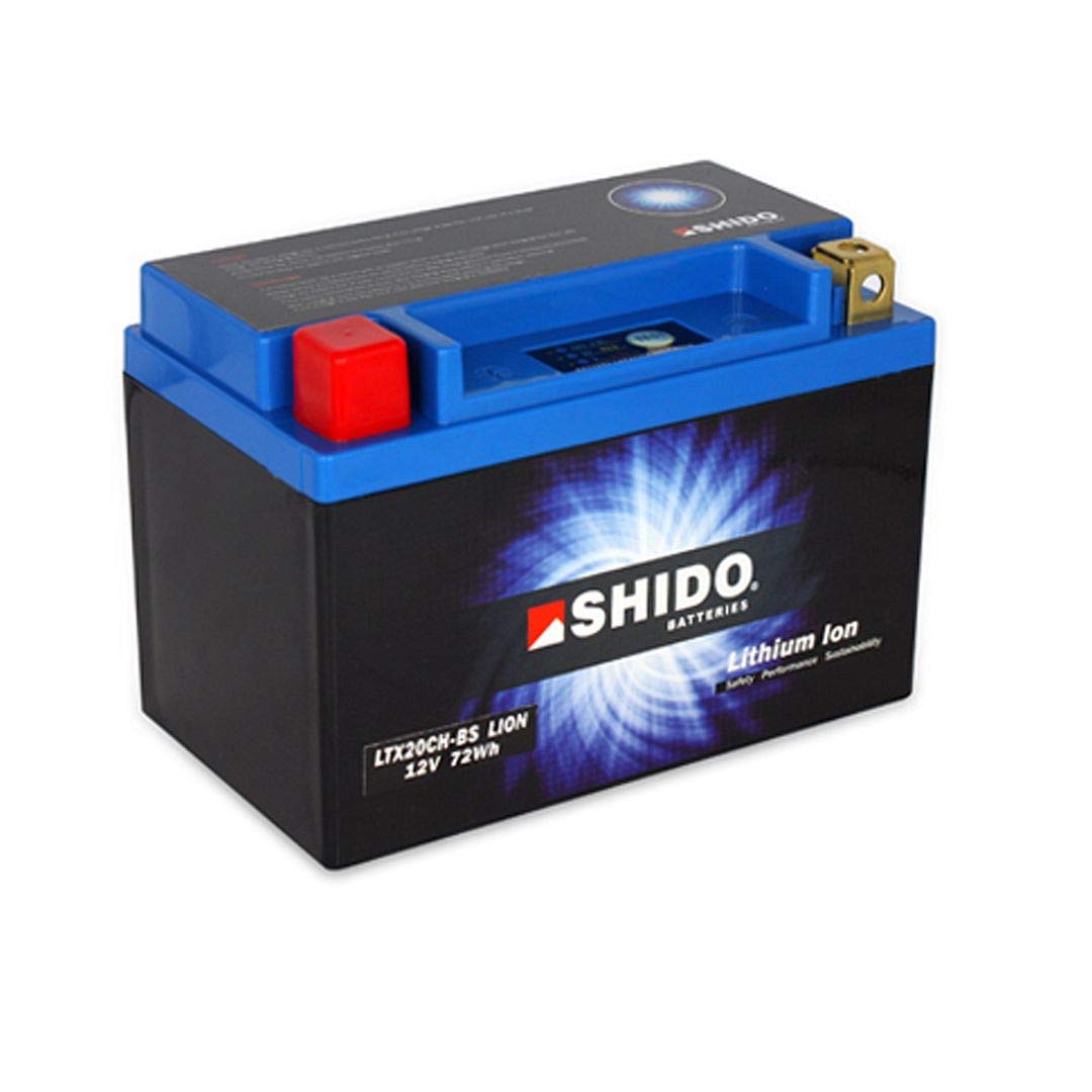 SHIDO LTX20CH-BS LION -S- Batterie Lithium, Ion Blau (Preis inkl. EUR 7,50 Pfand) von SHIDO