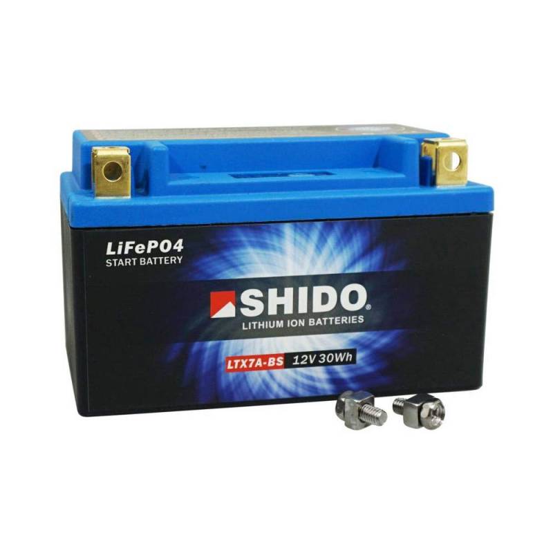 SHIDO LTX7A-BS LION -S- Batterie Lithium, Ion Blau (Preis inkl. EUR 7,50 Pfand) von SHIDO