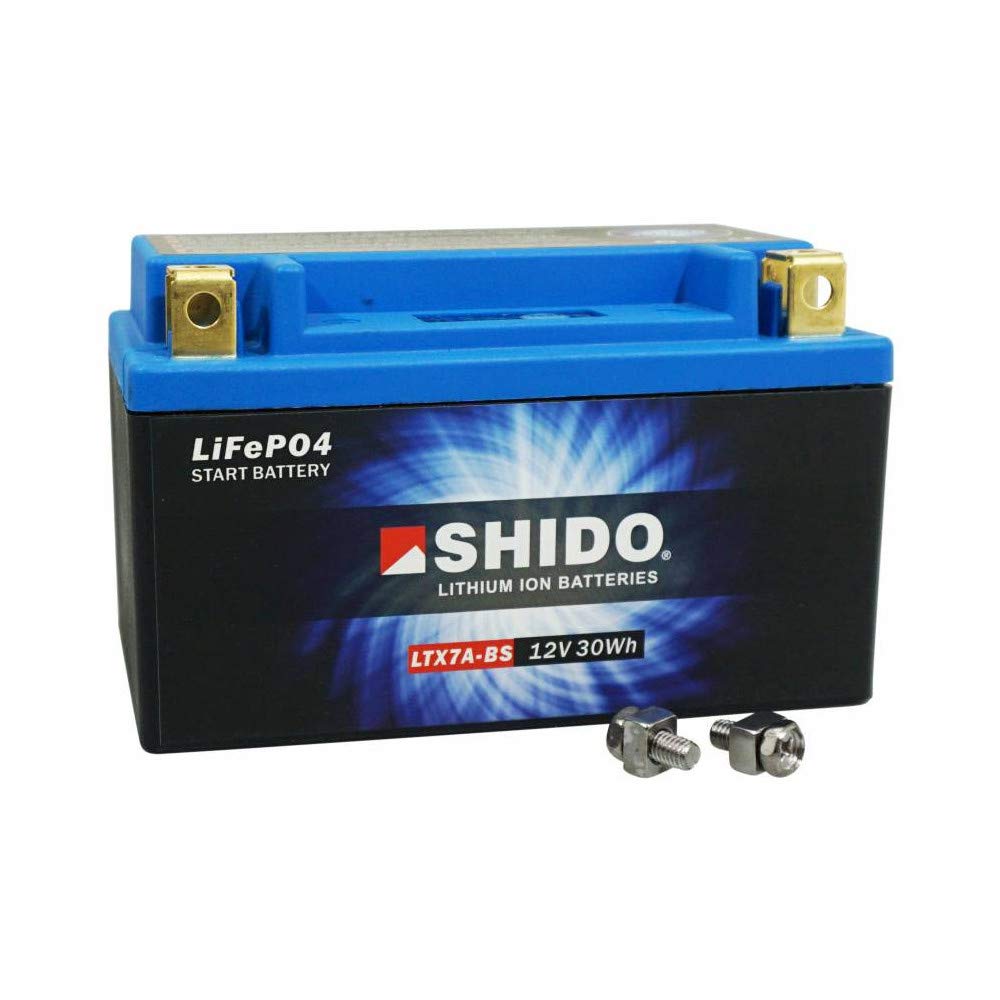 SHIDO LTX7A-BS LION -S- Batterie Lithium, Ion Blau (Preis inkl. EUR 7,50 Pfand) von SHIDO