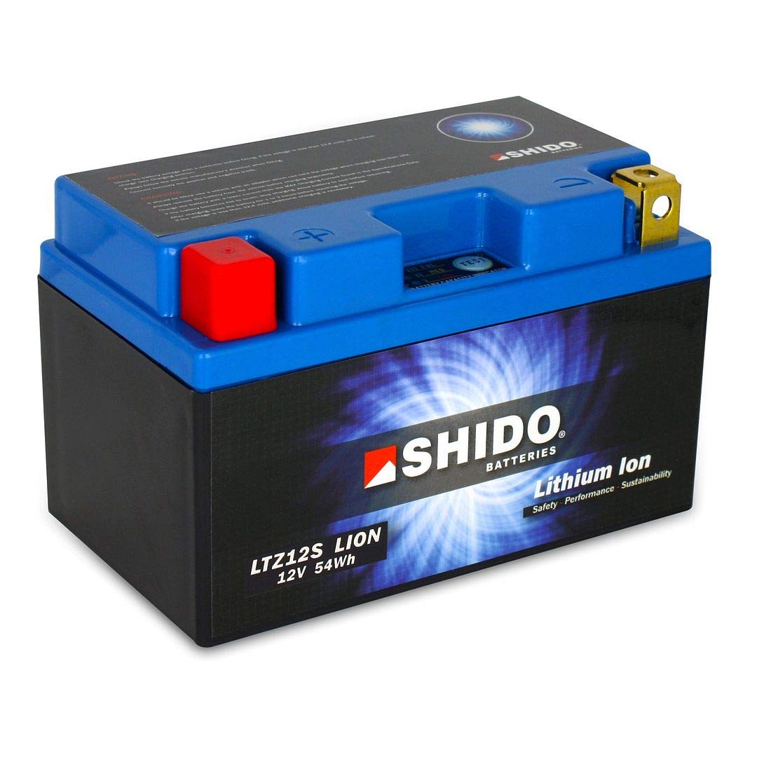 SHIDO LTZ12S LION -S- Batterie Lithium, Ion Blau (Preis inkl. EUR 7,50 Pfand) von SHIDO