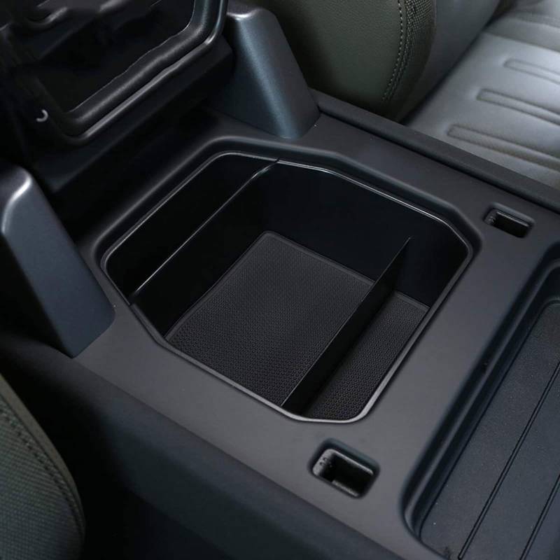 SHIFENG Für LR Defender 90 110 130 2020 2021 2022 2023 2024 Auto Interieur Mittelkonsole mit Kühlschrank Optionen Aufbewahrungsbox Tablett Armlehne Zubehör von SHIFENG