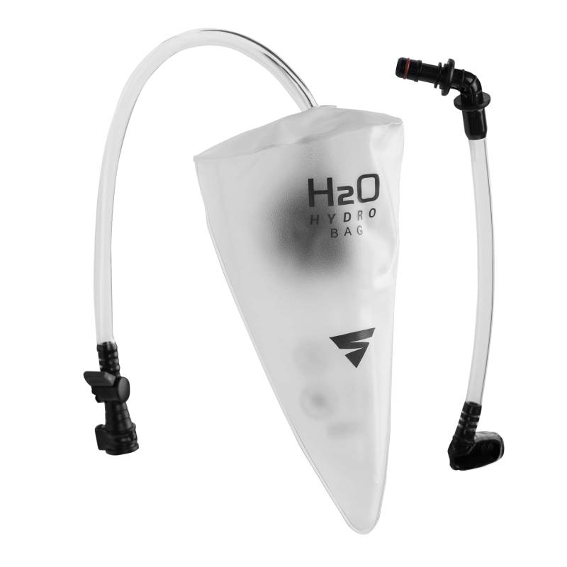 SHIMA HYDROBAG - Trinkblase APEX und STR 2.0 Neoprenanzüge. 0,5 L Fassungsvermögen, Abnehmbarer Schlauch, Einfaches Nachfüllen, Montiert im Aerodynamischen Buckel (Grau, ONE Size) von SHIMA