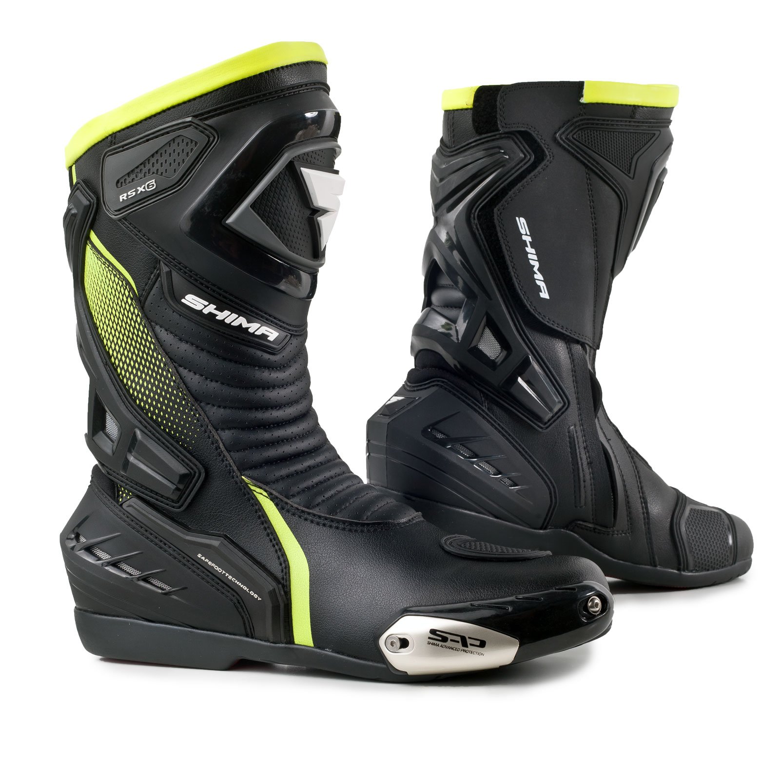 SHIMA Herren Rsx-6 Men Motorradschuhe, Fluo, 43 EU von SHIMA