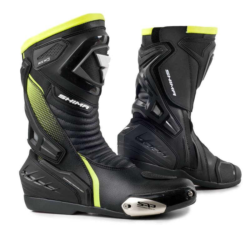 SHIMA Herren Rsx-6 Men Motorradschuhe, Fluo, 43 EU von SHIMA