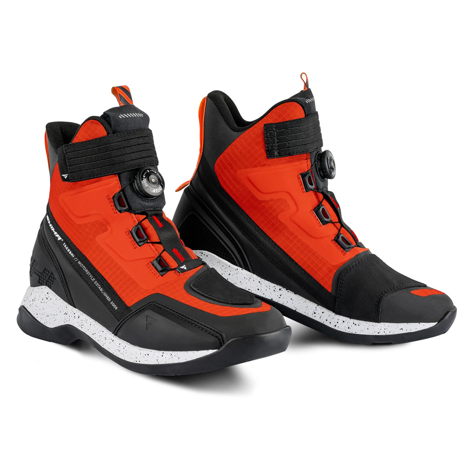 SHIMA Herren Takeshi Motorradschuhe, Rot, 42 EU von SHIMA