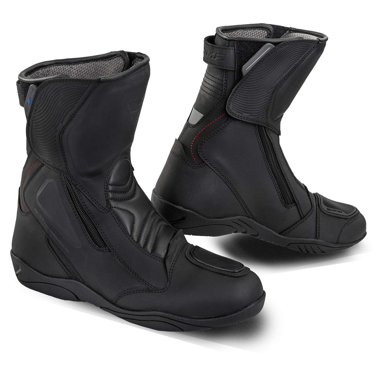 SHIMA Herren Terra Men Motorradstiefel, Schwarz, 45 EU von SHIMA