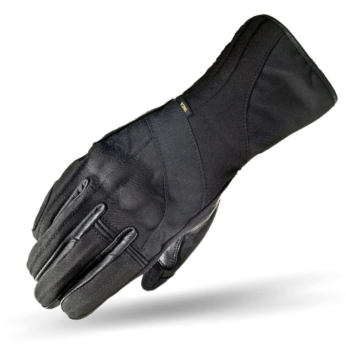 Shima UNICA WP Frauen Damen Motorradhandschuhe Leder Touring Membran Wasserdicht ( XS-L, Schwarz), L von SHIMA