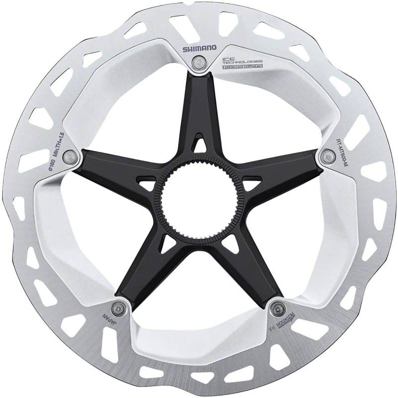 SHIMANO XT RT-MT800 Centerlock Disc Rotor Silver, 140mm von SHIMANO