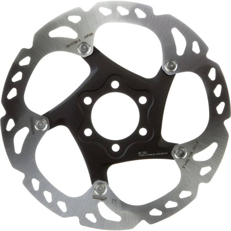 SHIMANO XT Sm-Rt86 Rotor – 6-Bolzen, einfarbig, 203 mm von SHIMANO