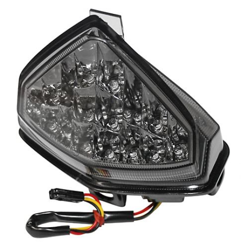 SHIN YO LED-Rücklicht mit getöntem Glas, HONDA CB 1000 R, 08- (Black) von SHIN YO