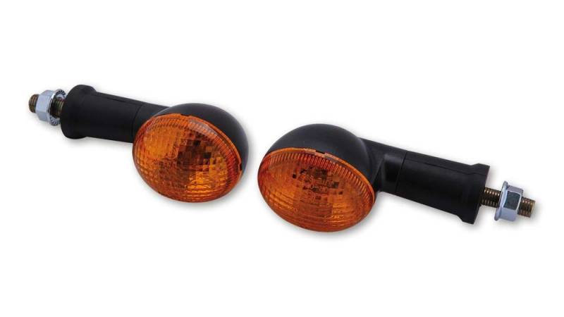 SHIN YO Mini-Blinker, oval, schwarz (Black) von SHIN YO