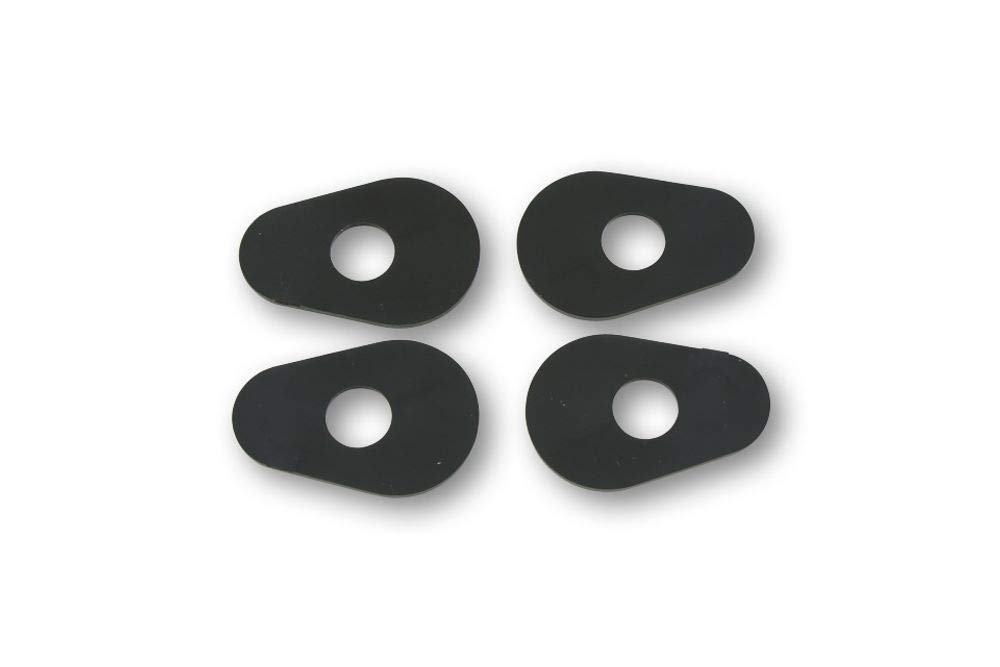 SHIN YO Montageplatten INDY SPACER für div. YAHMAHA, Set (Black) von SHIN YO