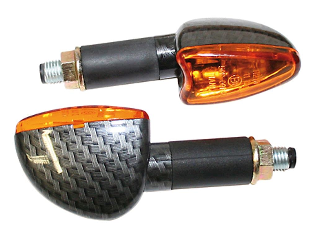 Shin Yo Blinker Arrow, carbonlook, lang, e-gepr., Paar von SHIN YO