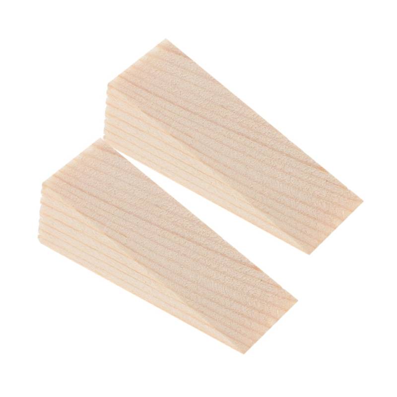 SHINEOFI 2St Türstopper aus Holz bodentürstopper holzblock holzklötzchen door stops holzkeil Dekor Hoteltür Türstopper für die Türoberseite Türstopper schmücken durchschlagfreie Türstopper von SHINEOFI